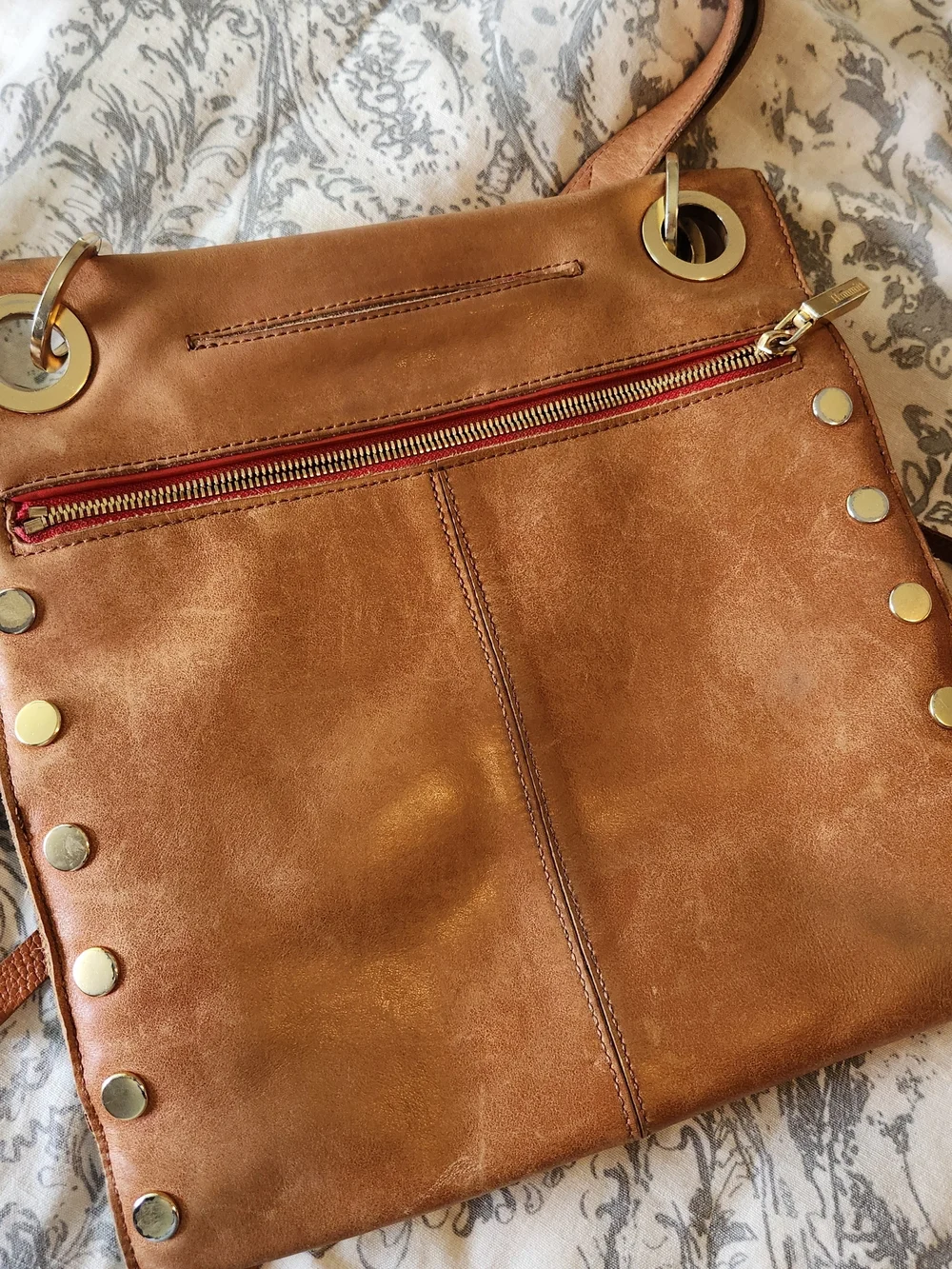 Hammitt Large Montana With Fringe In Saddle Leather - Picture 4 of 12